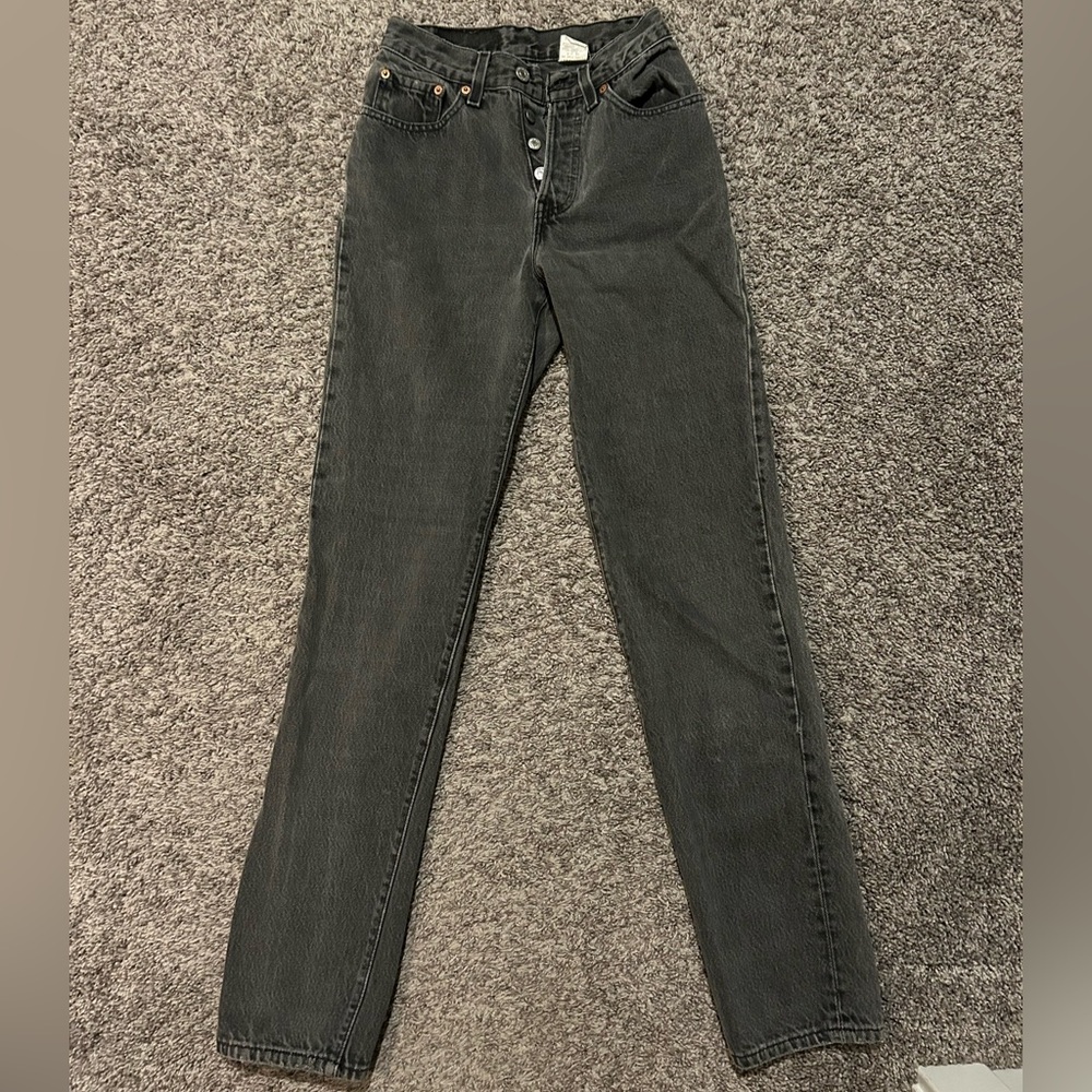 Vintage 1993 Levi’s 501 Black Button Fly Jeans